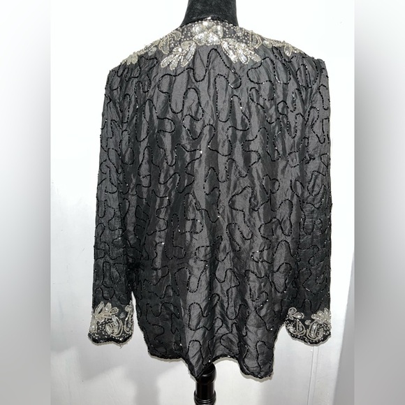 Style N Design Vintage Beaded Sequin Jacket Women’s Size Medium New With Tags - Picture 5 of 10